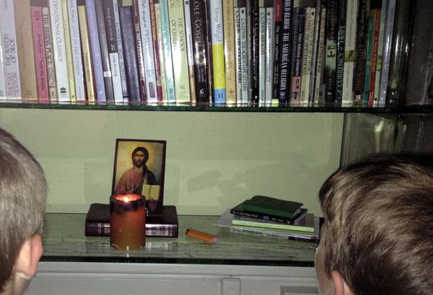 praying