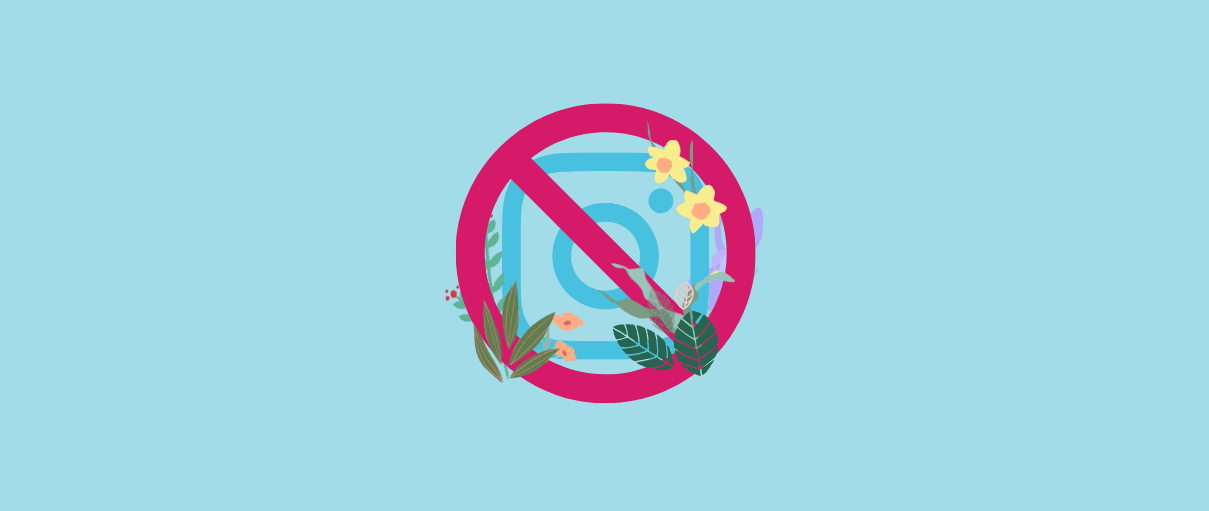 instagram's "No" icon