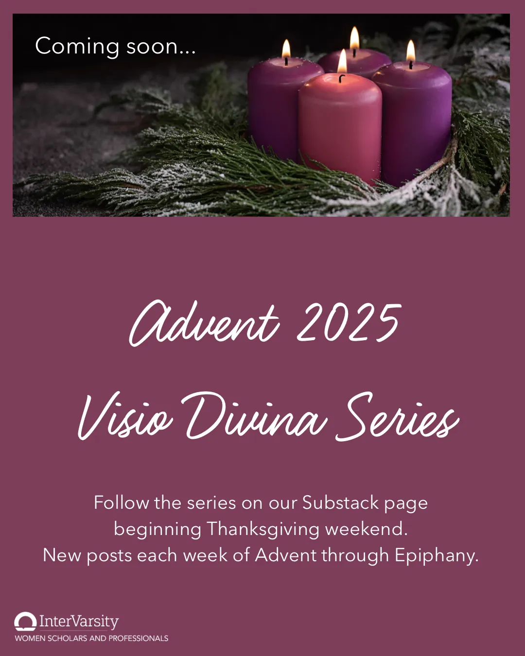 Advent 2025: Visio Divina Series