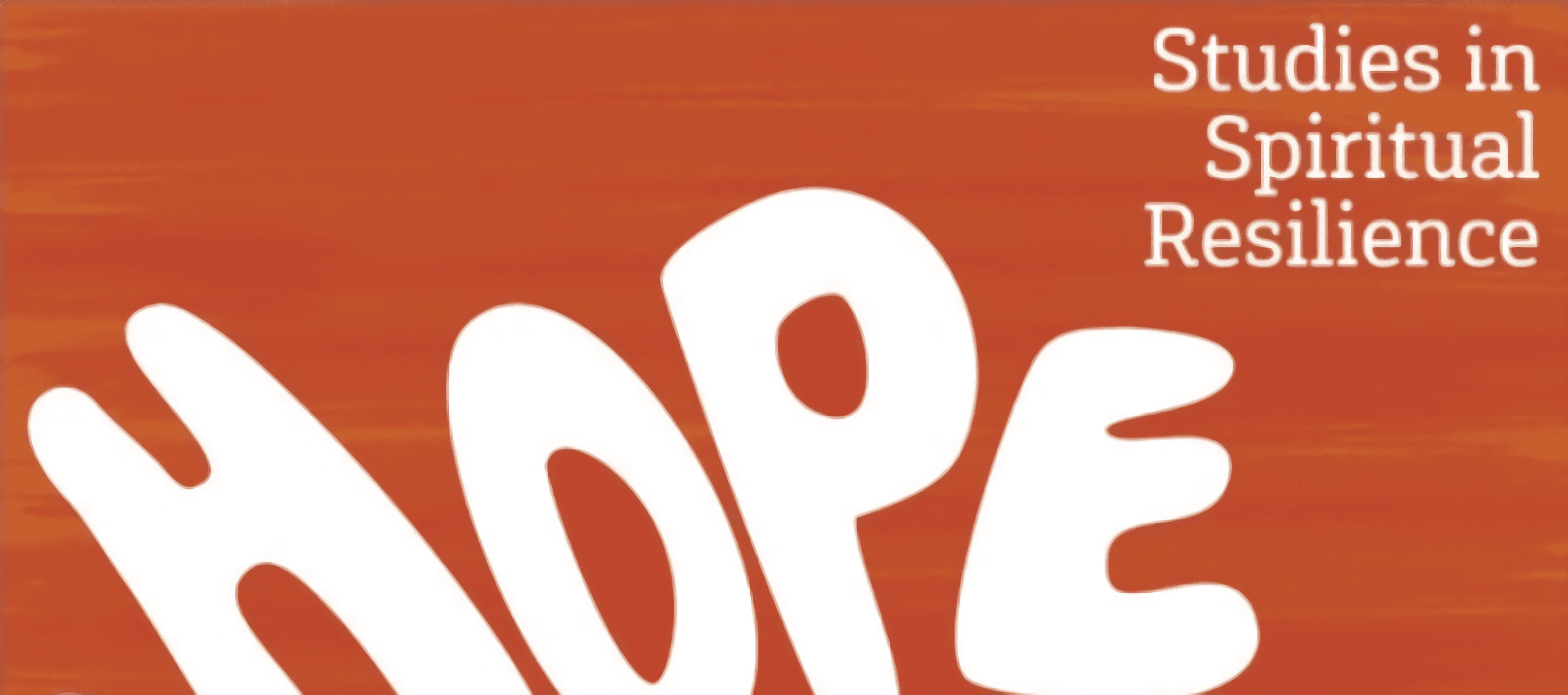 hope with orange background