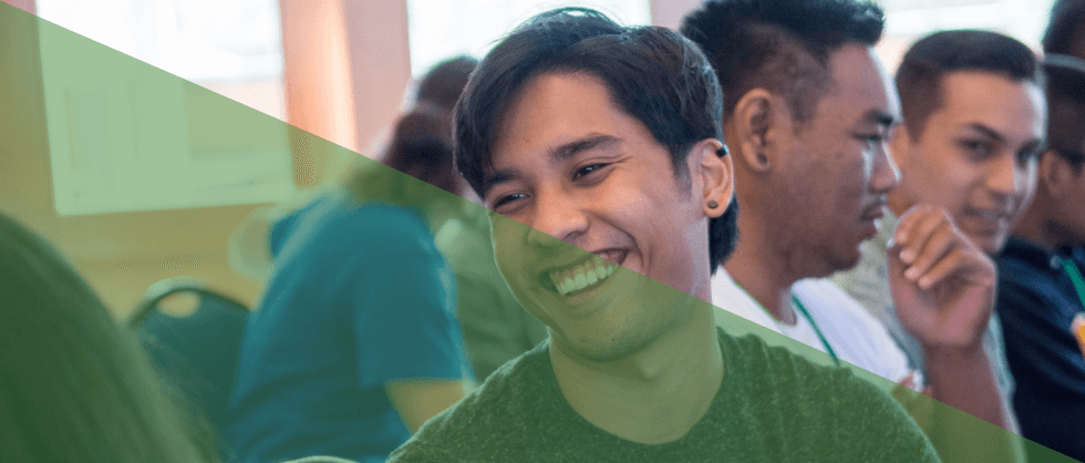 guy smiles