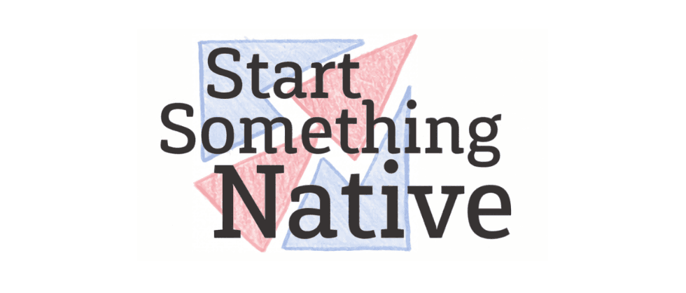 "start something native" on the white background