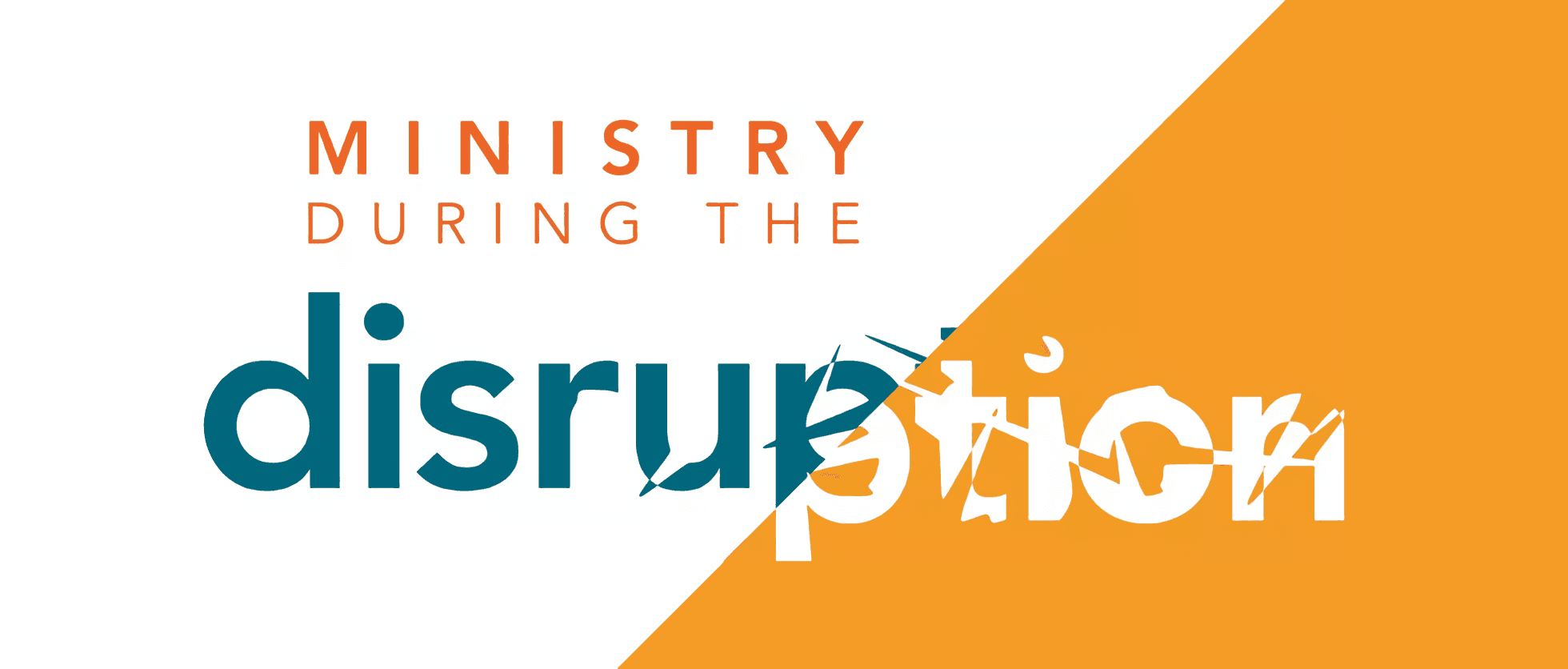 "disruption" logo
