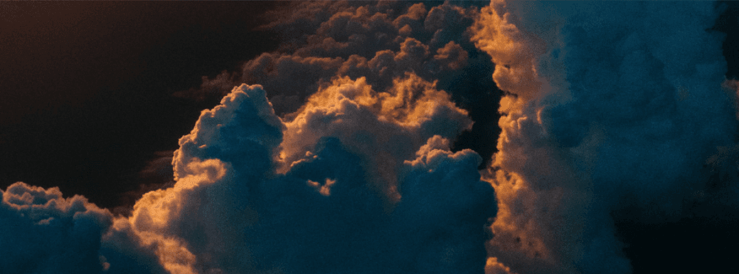 dark clouds