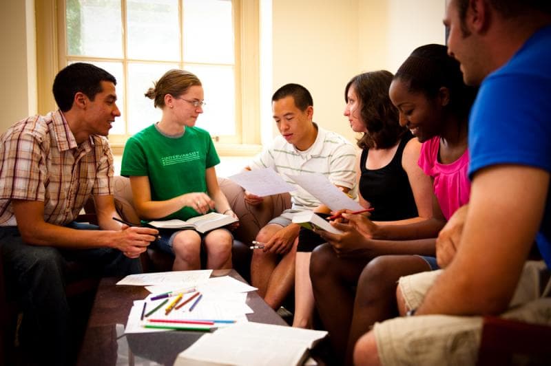 discussion of the topic in the classroom