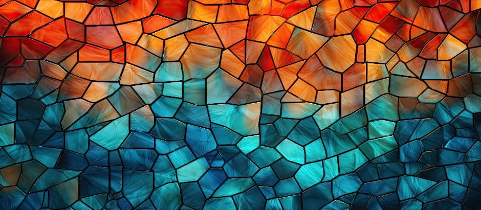 mosaic of glass