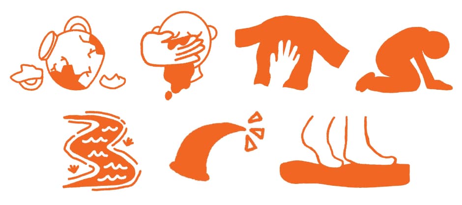 orange icons