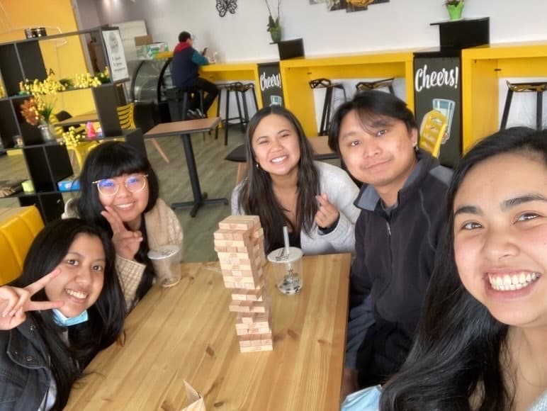 selfie of a group